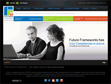Tablet Screenshot of futureframeworks.com
